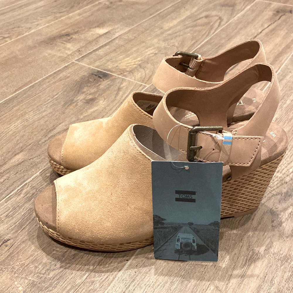 Toms Tropez Wedge Sandals